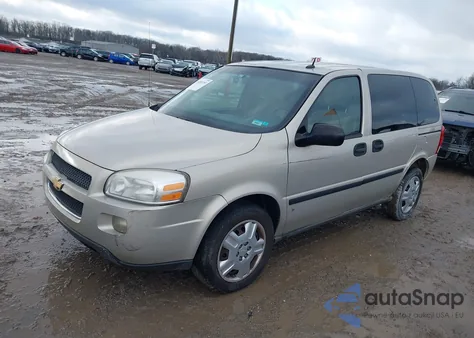 2007 Chevrolet Uplander Ls from USA, damaged, VIN 1GNDU23167D129747